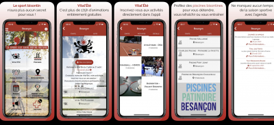 Une nouvelle application  &laquo;&nbsp;Sport &agrave; Besan&ccedil;on&nbsp;&raquo;