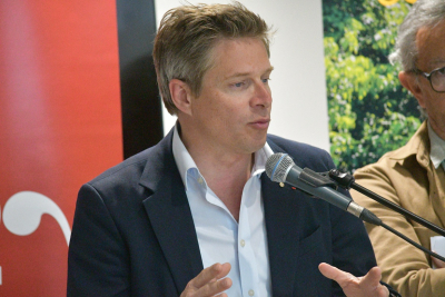Beno&icirc;t Vuillemin, maire de Sa&ocirc;ne