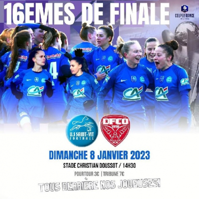 Coupe de France f&eacute;minine&nbsp;: Saint-Vit a rendez-vous avec l&rsquo;histoire