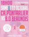 Solidarité : le CA Pontarlier basket s’investit pour Octobre Rose