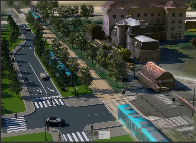 Besan&ccedil;on : Un 4ᵉ terminus de tramway bient&ocirc;t &agrave; Brulard