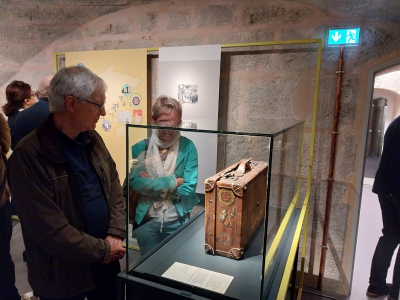 Mus&eacute;e de la R&eacute;sistance et de la D&eacute;portation / La valise : t&eacute;moin muet de la Seconde Guerre mondiale