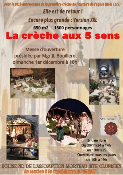 Morteau : &agrave; la d&eacute;couverte de la  cr&ecirc;che aux 5 sens et ses 1.500 personnages