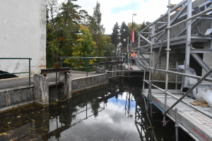 Pontarlier : Travaux au pont de la Fauconnière