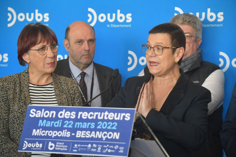 Besançon : Le Conseil départemental organise son 1er salon des recruteurs