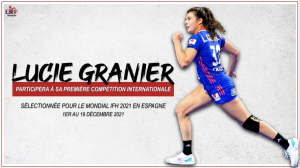 Handball : Une grande première pour Lucie Granier avec les Bleues