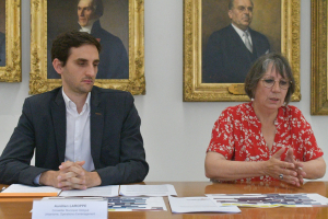 Anne Vignot et Aurélien Laroppe 