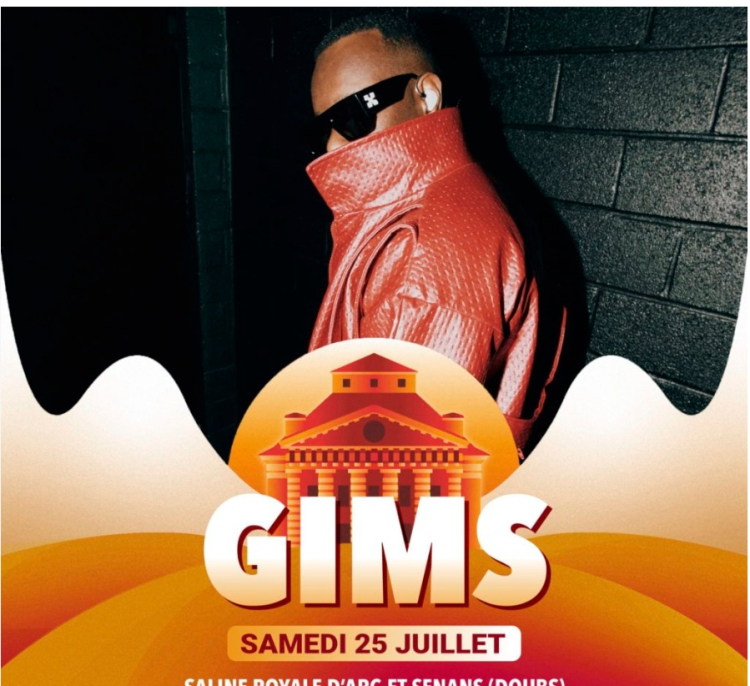 Saline royale Live : GIMS et STING en concert les 25 et 26 juillet 2026