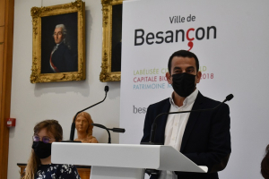 Abdel Ghezali, 1er adjoint, en charge des sports à la ville de Besançon 