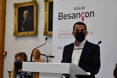 Abdel Ghezali, 1er adjoint, en charge des sports &agrave; la ville de Besan&ccedil;on 