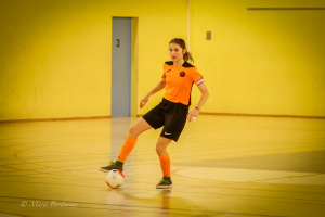 : Zélie COLLE, joueuse du Besançon AC&#039;. Photo : Marie Bonduaeux