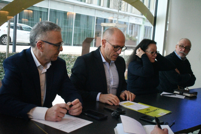 Conf&eacute;rence de presse ce matin &agrave; Besan&ccedil;on 