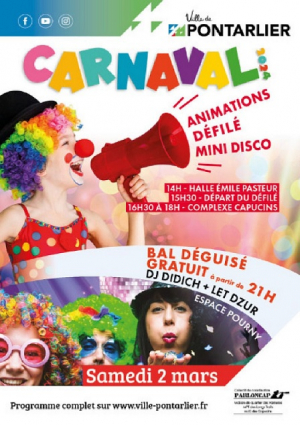 Pontarlier : le Carnaval, c&#039;est ce samedi...