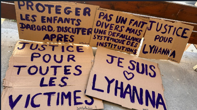 Rassemblement &agrave; Besan&ccedil;on pour une loi cadre contre les violences sexistes et sexuelles