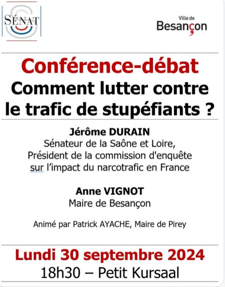 Besançon : conférence-débat sur le narcotrafic