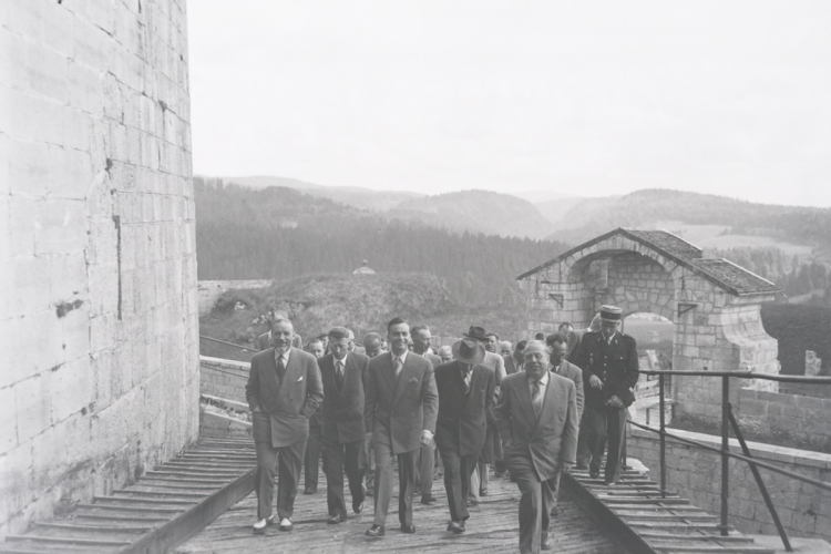 Il y 70 ans, le Château de Joux devenait un site touristique