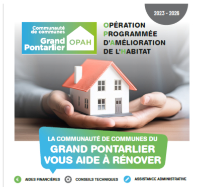 Habitat : la Communaut&eacute; de Communes du Grand Pontarlier accompagne les projets de r&eacute;novation