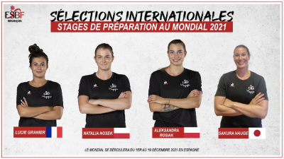 ESBF : Les quatre internationales ont rejoint leurs s&eacute;lections