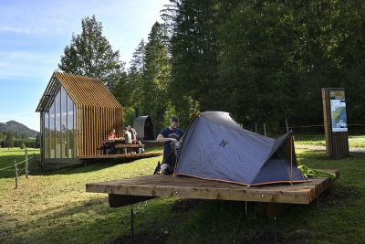 "La Halte", une premi&egrave;re aire de bivouac pour am&eacute;liorer l'offre touristique dans le Doubs