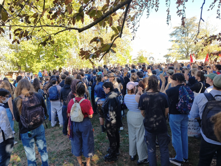 Franche-Comt&eacute; : forte mobilisation lyc&eacute;enne et &eacute;tudiante pour l&rsquo;acte III