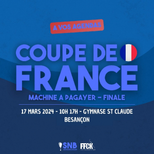 Besançon : la SNB accueillera la finale de la Coupe de France de machine à pagayer indoor