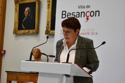 Anne Vignot, Maire de Besan&ccedil;on