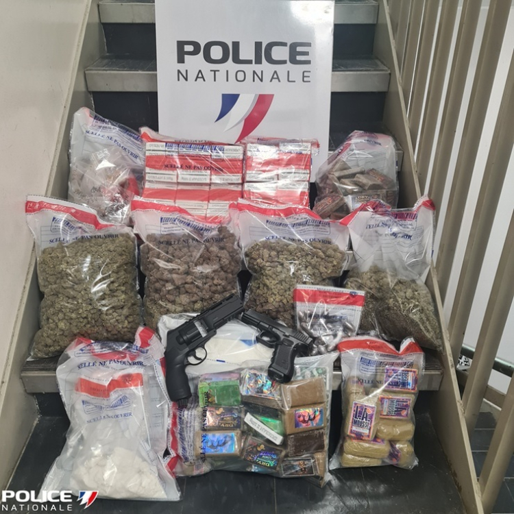 Planoise : plus de 20 kilos de stup&eacute;fiants saisis lors d&rsquo;un vaste coup de filet