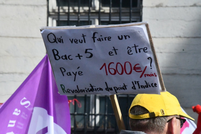 Fonction publique : rassemblement demain &agrave; Besan&ccedil;on, au d&eacute;part du P&ocirc;le Viotte