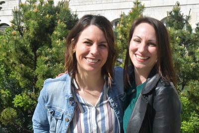 Claire et B&eacute;r&eacute;nice 