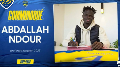 FC Sochaux Montb&eacute;liard : Abdallah Ndour prolonge jusqu'en 2025