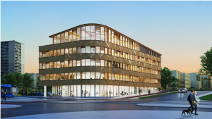 Besan&ccedil;on : le futur b&acirc;timent Le Num&eacute;rique prend forme &agrave; Planoise