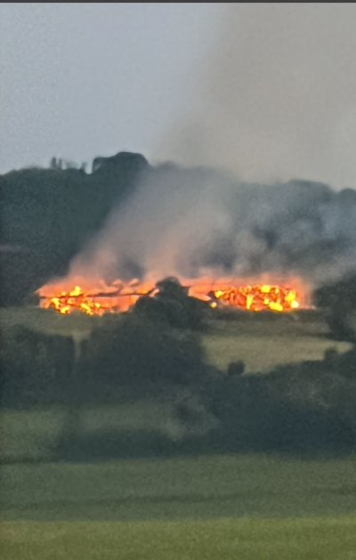 Feu de 4000 m&sup2; &agrave; D&eacute;servillers : lourdes pertes animales,