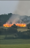 Feu de 4000 m&sup2; &agrave; D&eacute;servillers : lourdes pertes animales,