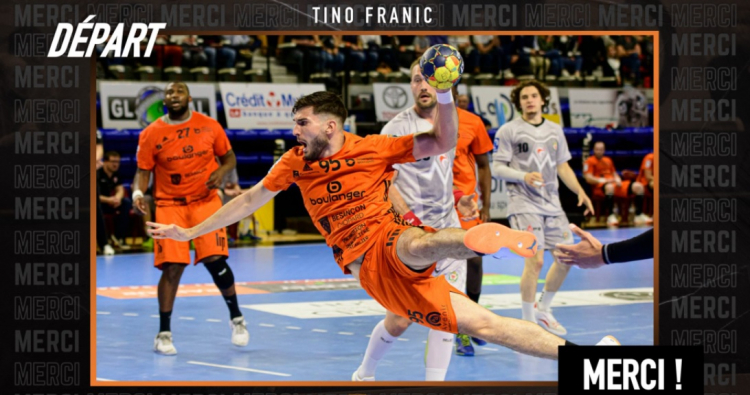 Handball / ProLigue : Tino Franic ne portera plus les couleurs du GBDH en fin de saison