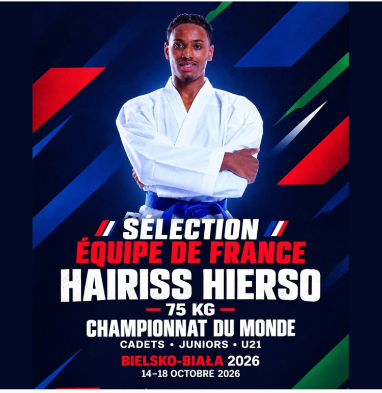 Karat&eacute; / Besan&ccedil;on : Hairiss Hierso s&eacute;lectionn&eacute; pour les Mondiaux U21
