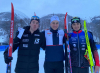 R&eacute;mi Bourdin, lors du podium en Suisse 