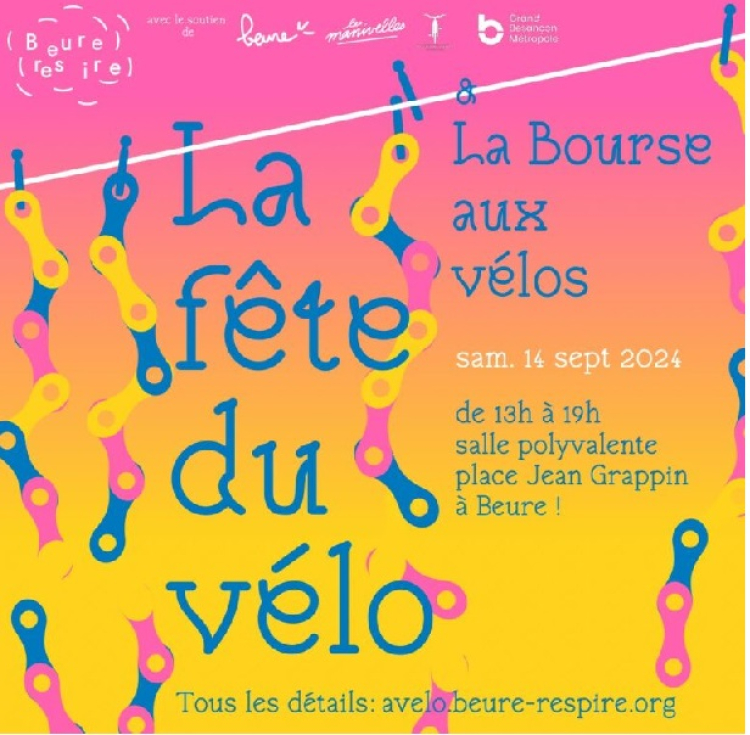 Grand Besançon  : 2è édition de la fête du vélo à Beure