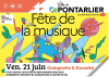 Pontarlier : f&ecirc;te de la musique