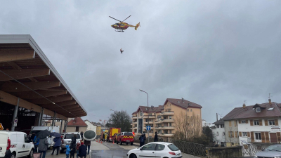 Pontarlier : Dragon 25 porte secours &agrave; un p&ecirc;cheur en difficult&eacute;