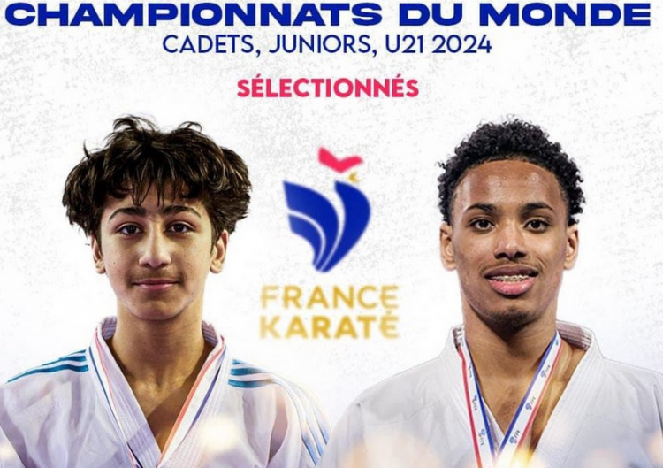 Karaté : les Bisontins Isamedin Hasan et Haïriss Hierso sélectionnés pour les championnats du monde