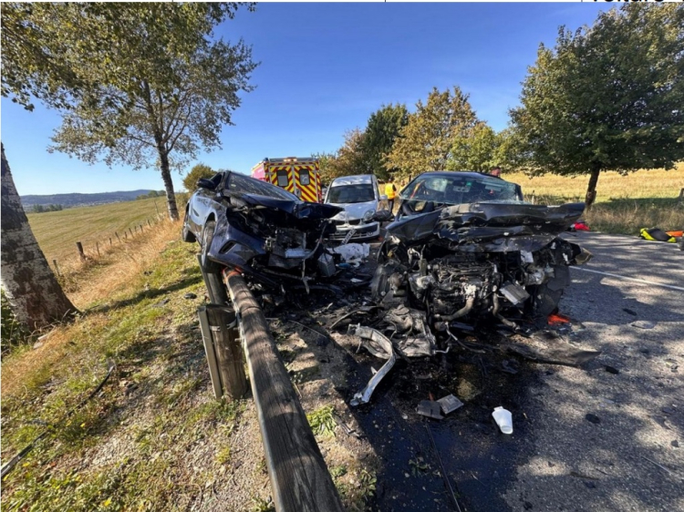 Chaffois : deux bless&eacute;s graves dans une collision frontale (mis &agrave; jour)