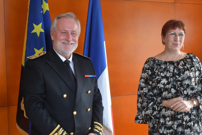Besan&ccedil;on : Anne Vignot re&ccedil;oit le Pr&eacute;fet du Doubs