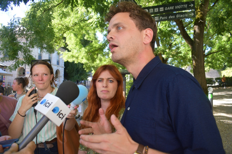 Besan&ccedil;on : l'arr&ecirc;t&eacute; anti-mendicit&eacute; reste en vigueur, Anthony Poulin et S&eacute;verine V&eacute;zi&egrave;s poursuivent le combat judiciaire et politique