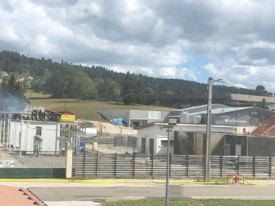 Les Fins / Violent incendie : compl&eacute;ments d'information