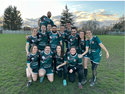 Photo : Touch rugby Besan&ccedil;on 