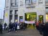 Besan&ccedil;on : Mobilisation bruyante devant le lyc&eacute;e Jules Haag