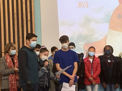 &laquo; Non au harc&egrave;lement &raquo; : Une classe du coll&egrave;ge Diderot r&eacute;compens&eacute;e &agrave; Besan&ccedil;on