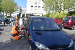 Besançon : les voitures « ventouses » visées par la police nationale