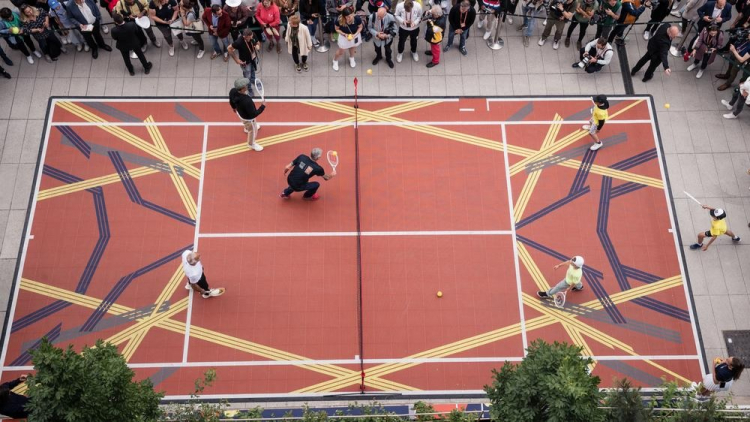 Besançon : l’Urban Tennis Tour 2023 débarque au centre-ville