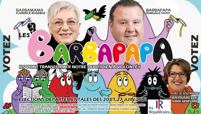 D&eacute;partementales 2021 : le caricaturiste politique pontissalien a encore frapp&eacute;